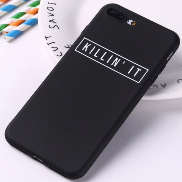 KILLIN' IT Black and White iPhone Cases - Picture 2 of 2